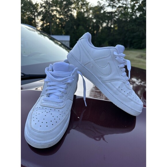 Nike Court Vision Low Next Nature Triple White - Picture 4 of 9